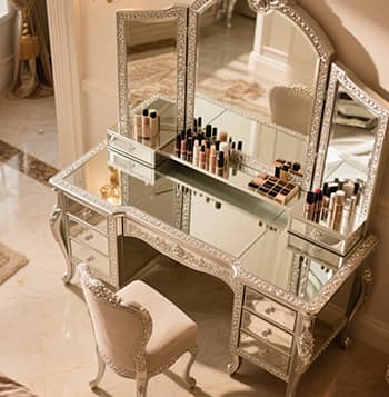 Patiala Silver Inlaid Vanity