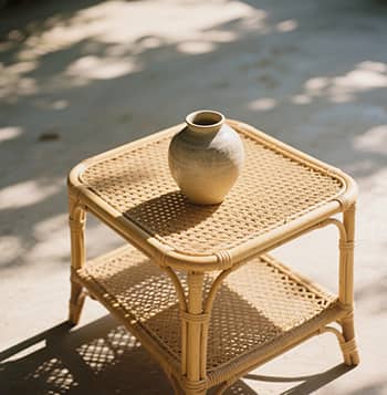 Stellar Woven Rattan Coffee Table